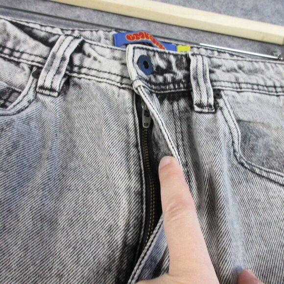 Empire Relax Men’s Jeans Baggy Denim Skateboard Y2K 90's Size 30 Light Gray 694 - Picture 6 of 11